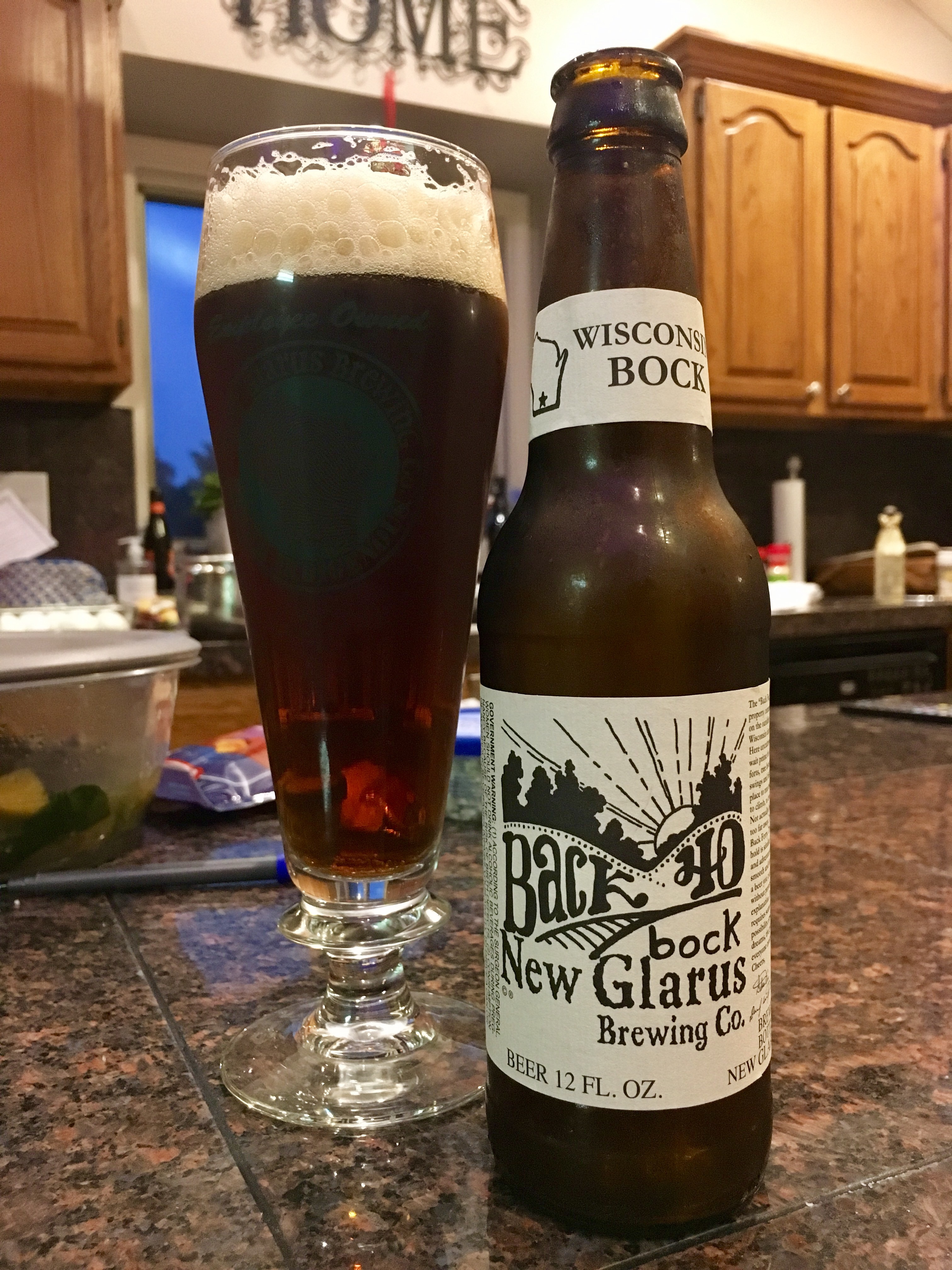 829. New Glarus Brewing Back 40 Bock 1000 Beers