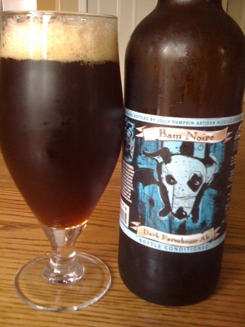 Jolly Pumpkin Bam Noire Dark Farmhouse Ale