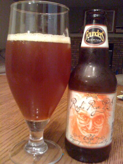 Founders Brewing Reds Rye P.A. Red IPA