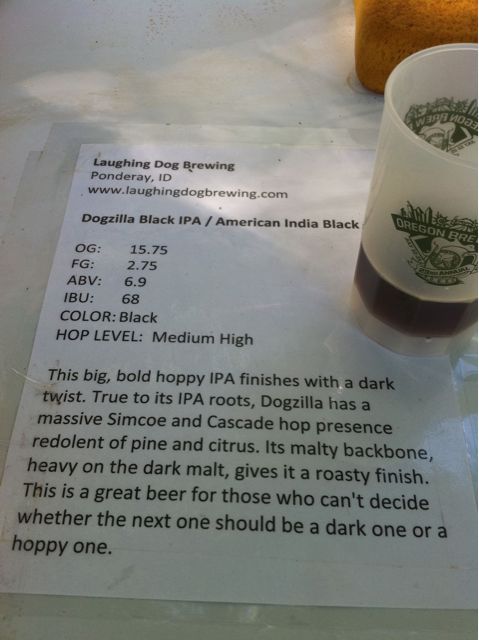 Laughing Dog Dogzilla Black IPA