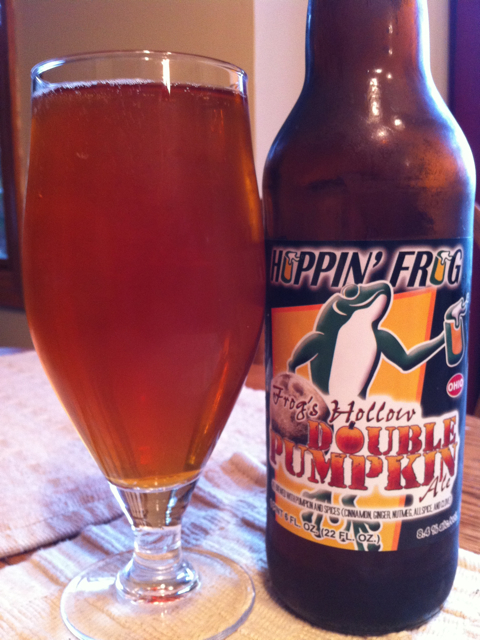 Hoppin' Frog Frog Hollow Double Pumpkin Ale