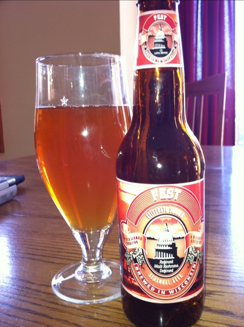 Capital Brewing Fest Oktoberfest Seasonal