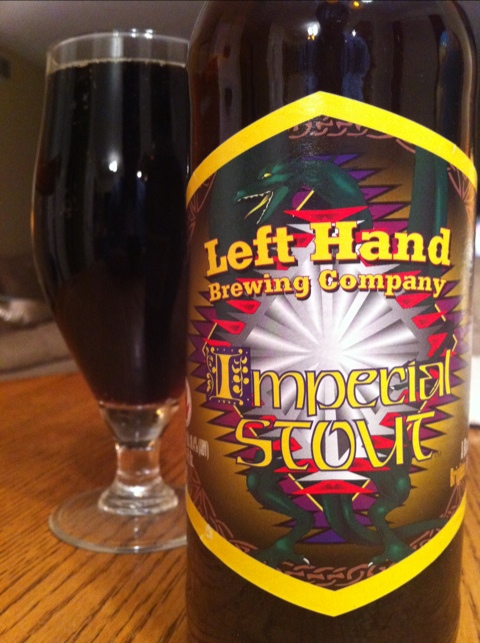 Left Hand Brewing Company Imperial Stout Left Hand Brewing Company Imperial Stout
