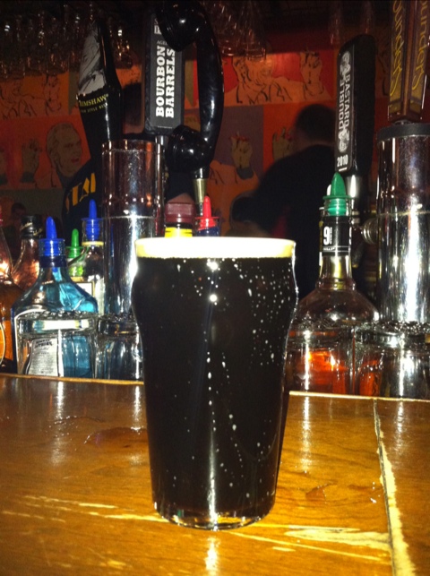 Stone Brewing Smoked Porter aged in bourbon barrels Stone Brewing Smoked Porter aged in bourbon barrels