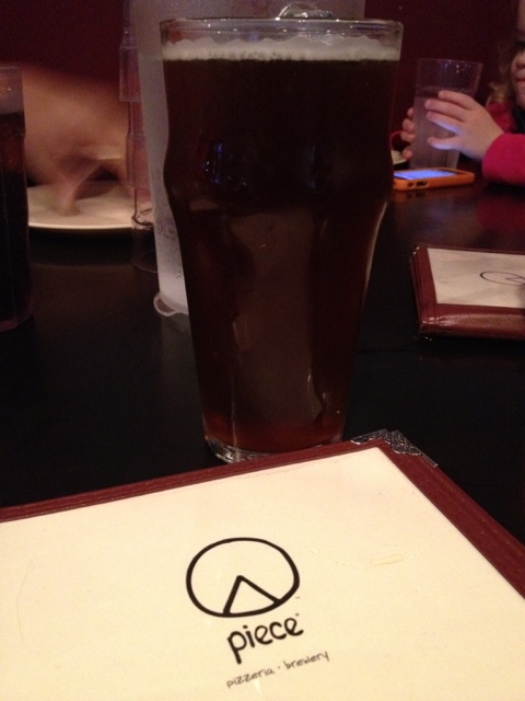 Piece Brewery & Pizzeria - Worryin' Ale Piece Brewery & Pizzeria - Worryin' Ale