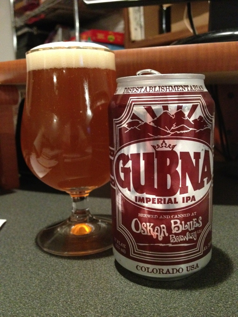 Oskar Blues - Gubna Imperial IPA Oskar Blues - Gubna Imperial IPA