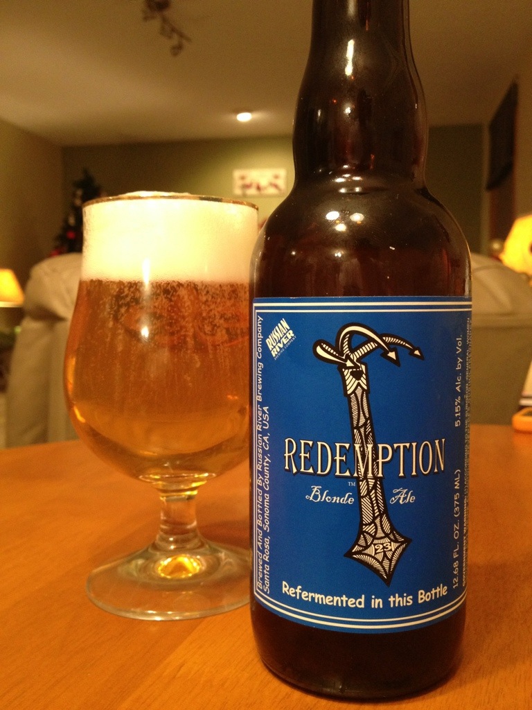 502. Russian River Brewing - Redemption Blonde Ale 502. Russian River Brewing - Redemption Blonde Ale