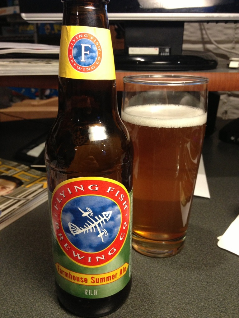 533. Flying Fish Brewing Co - Farmhouse Summer Ale 533. Flying Fish Brewing Co - Farmhouse Summer Ale