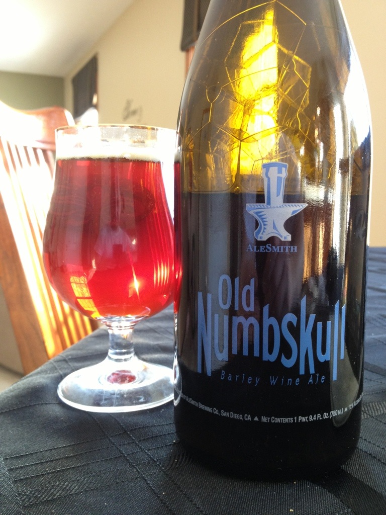 547. AleSmith Brewing - Old Numbskull Barley Wine Ale 547. AleSmith Brewing - Old Numbskull Barley Wine Ale