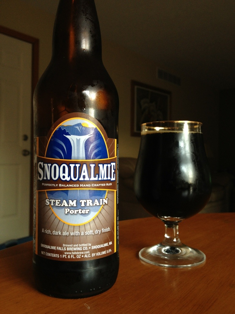 598. Snoqualmie Falls Brewing - Steam Train Porter 598. Snoqualmie Falls Brewing - Steam Train Porter