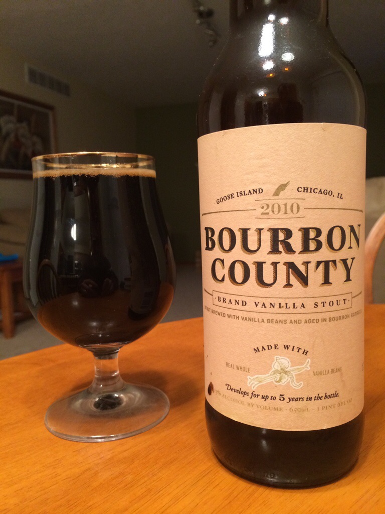 693. Goose Island - Bourbon County Brand Vanilla Stout 2010 693. Goose Island - Bourbon County Brand Vanilla Stout 2010
