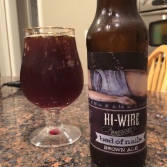 771. Hi-Wire Brewing – Bed of Nails Brown Ale