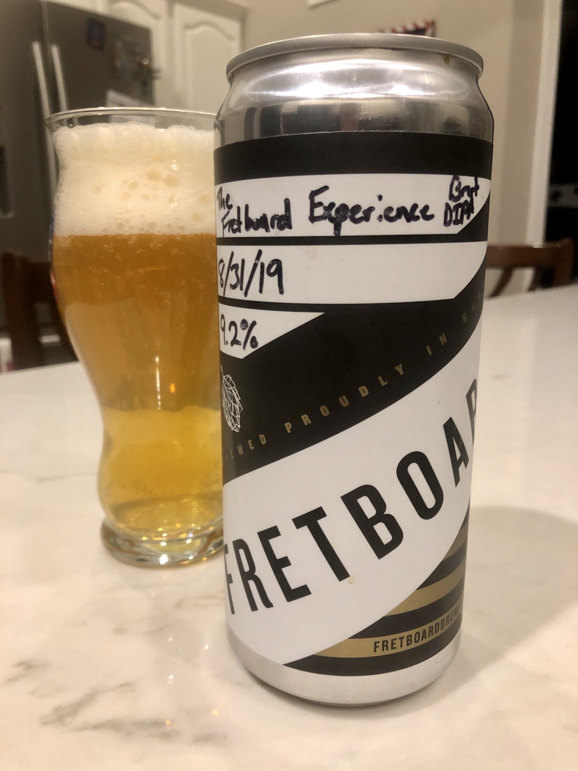 943. Fretboard Brewing - The Fretboard Experience Brut DIPA 943. Fretboard Brewing - The Fretboard Experience Brut DIPA