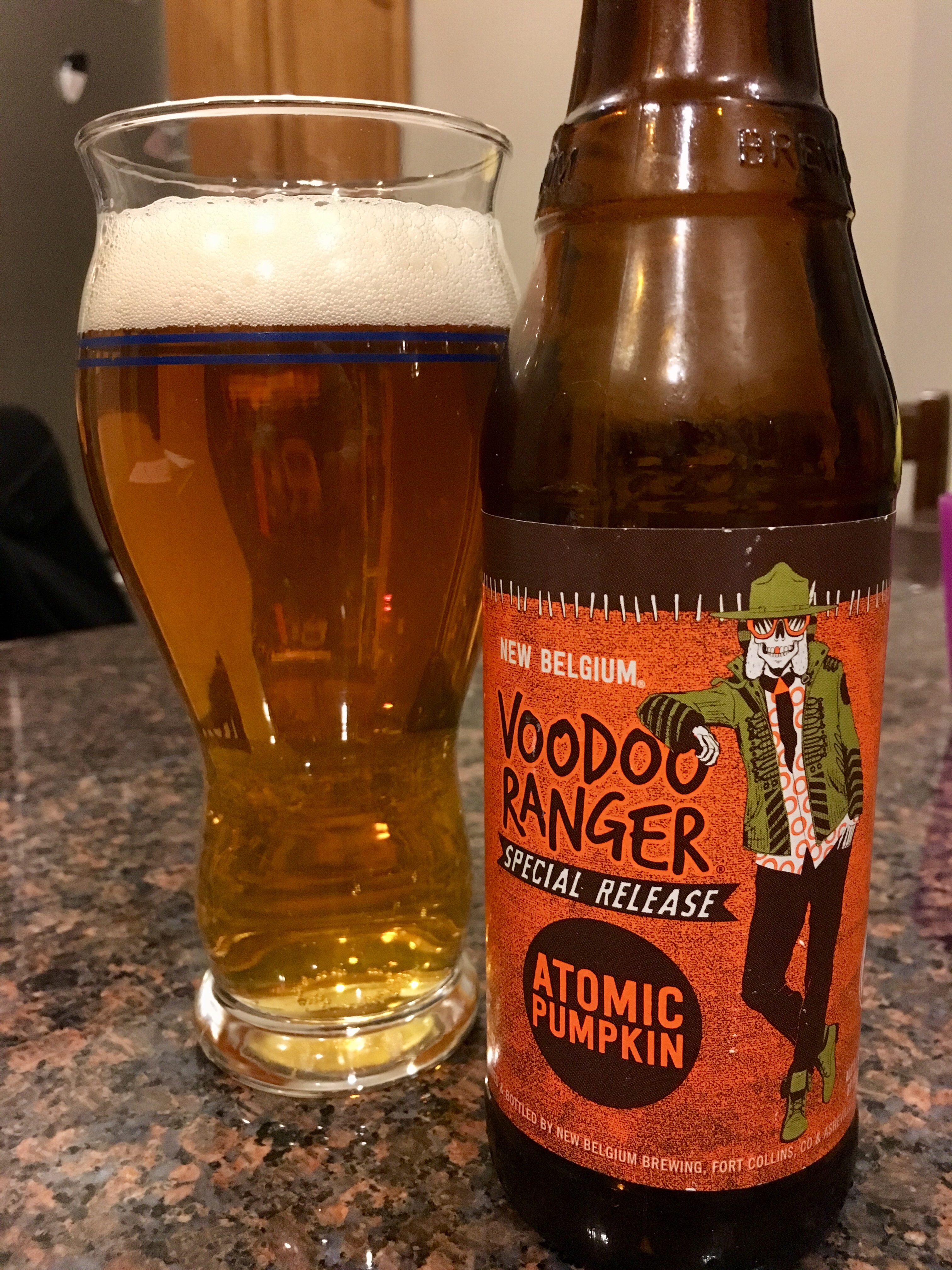 883. New Belgium - Voodoo Ranger Atomic Pumpkin 883. New Belgium - Voodoo Ranger Atomic Pumpkin