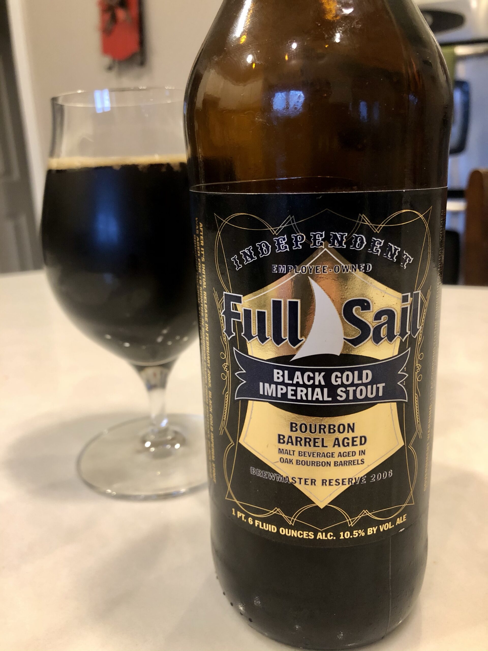 960. Full Sail – Black Gold Bourbon Barrel Aged Imperial Stout 2006, 2009, 2011
