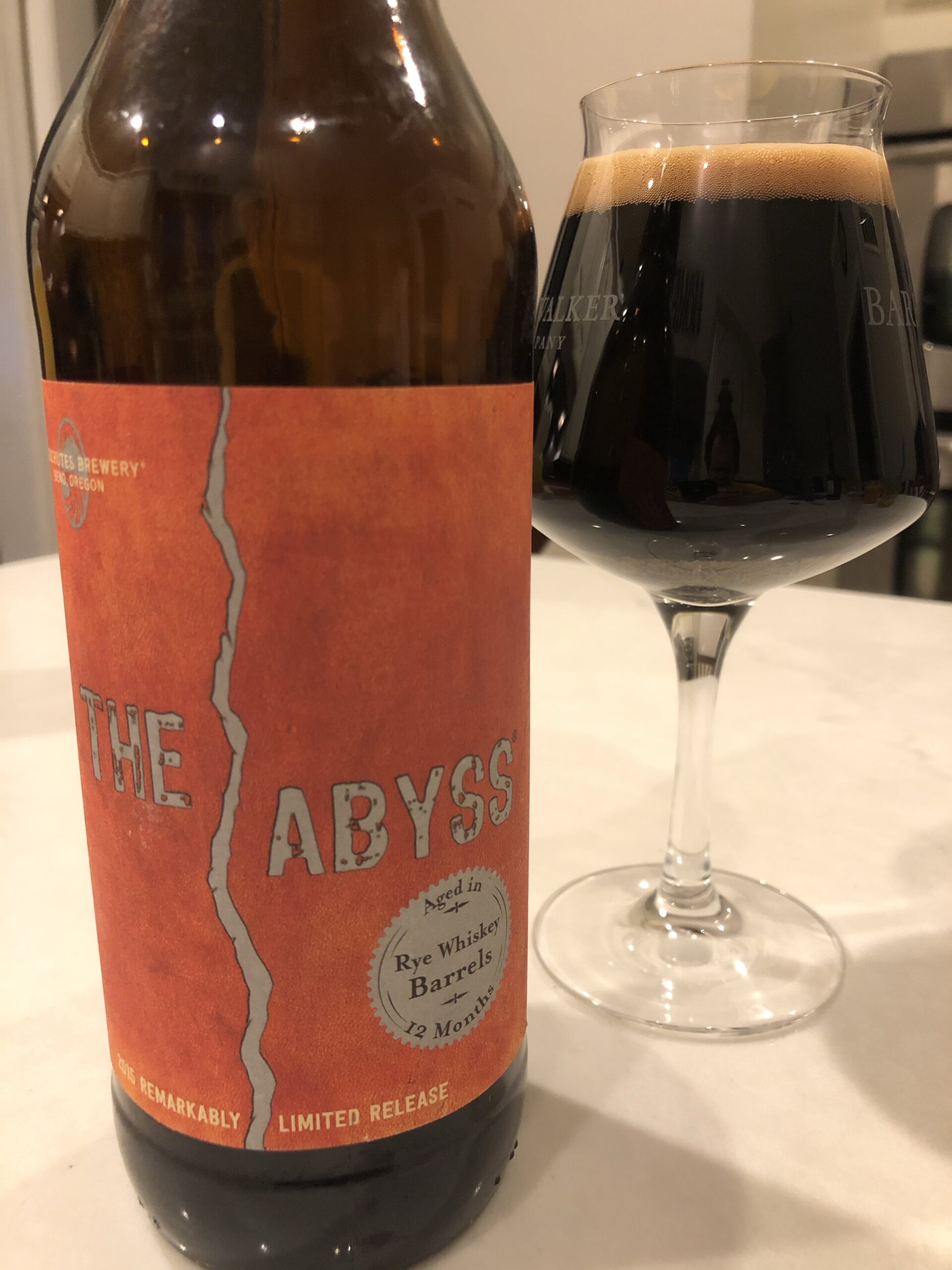 961.  Deschutes – The Abyss 2015 Rye Whiskey Barrel Aged