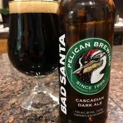 888. Pelican Brewing – Bad Santa Cascadian Dark Ale