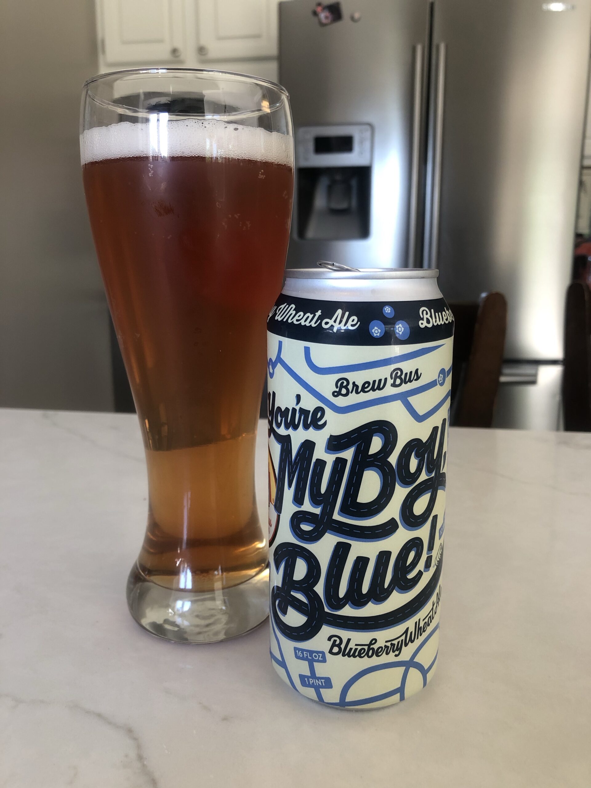 968. Brew Bus Brewing- You’re My Boy Blue Blueberry Wheat Ale