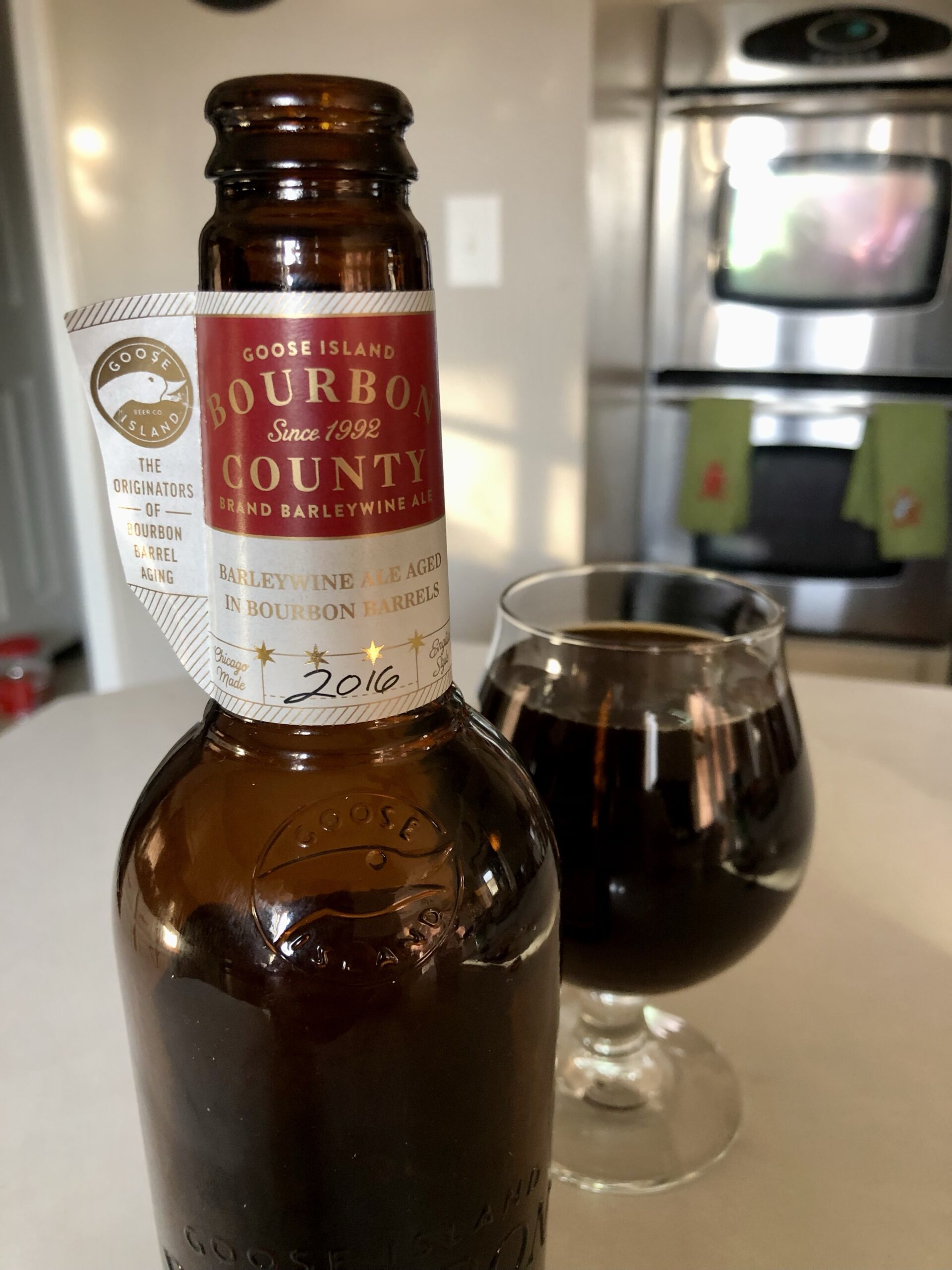 660. (Updated) Goose Island – 2016 Bourbon County Brand Barleywine