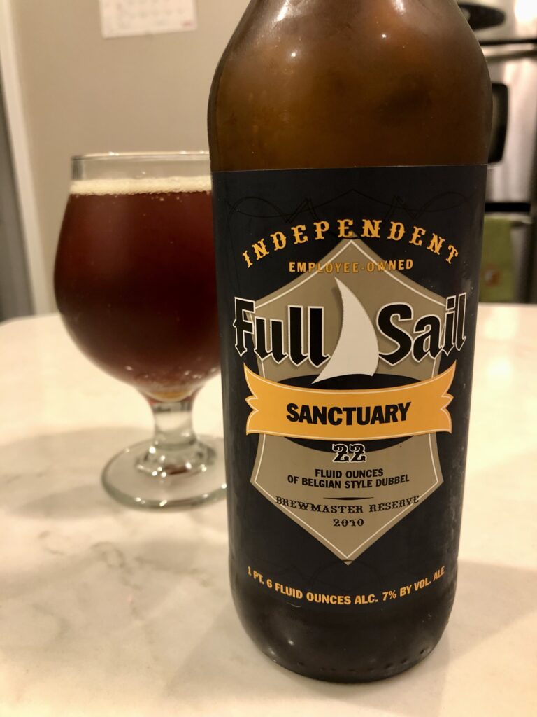 975. Full Sail - Sanctuary Belgian Style Dubbel 975. Full Sail - Sanctuary Belgian Style Dubbel