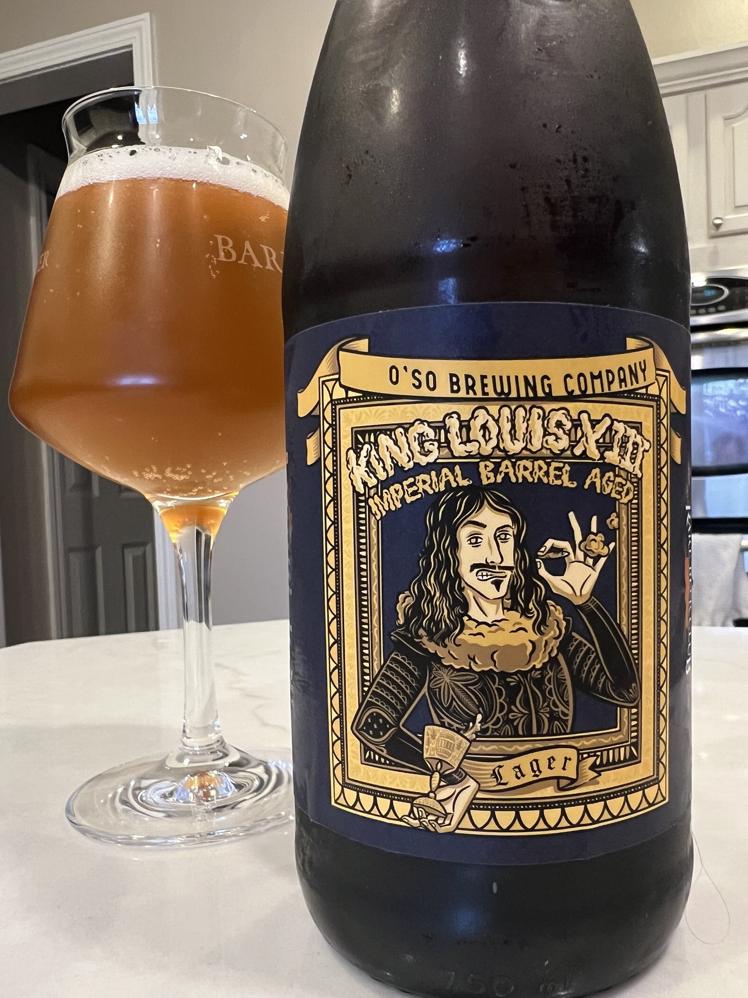 985. O’so Brewing Co. – King Louis XIII Imperial Barrel Aged Lager