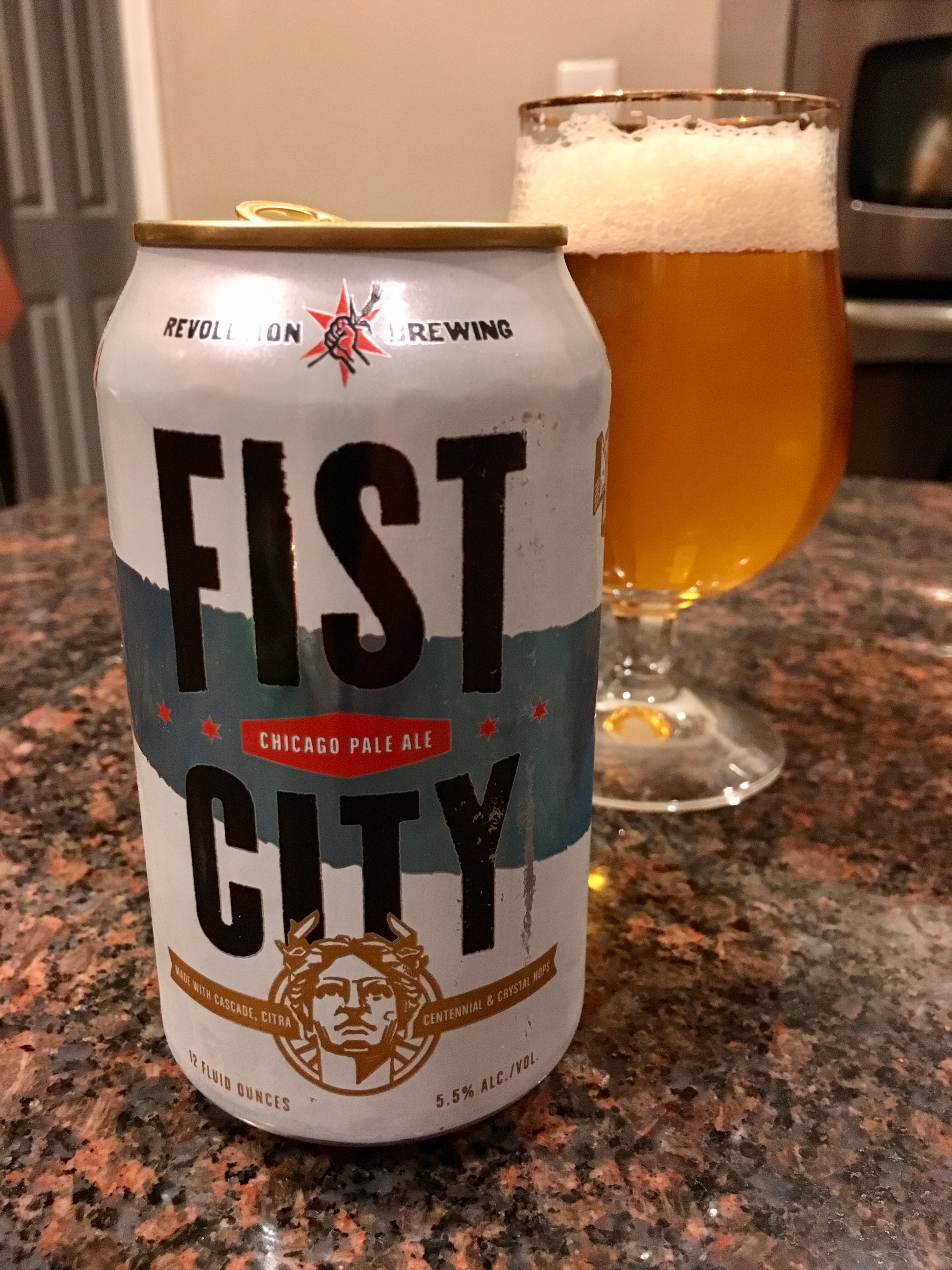 852. Revolution Brewing - Fist City Chicago Pale Ale 852. Revolution Brewing - Fist City Chicago Pale Ale