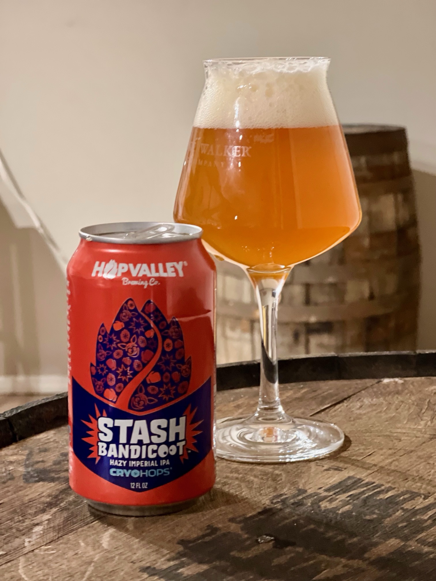 981. Hop Valley – Stash Bandicoot Hazy Imperial IPA